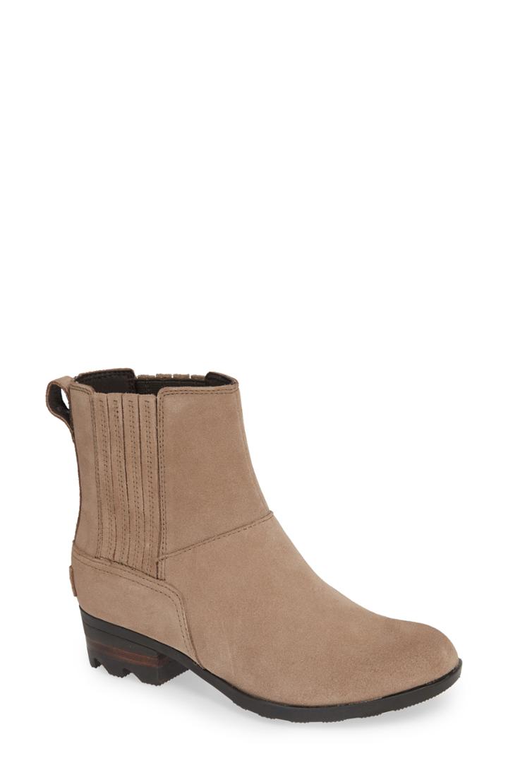 Women's Sorel Lolla Chelsea Bootie .5 M - Brown