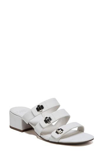 Women's Sarto By Franco Sarto Arabesque Strappy Slide Sandal M - White