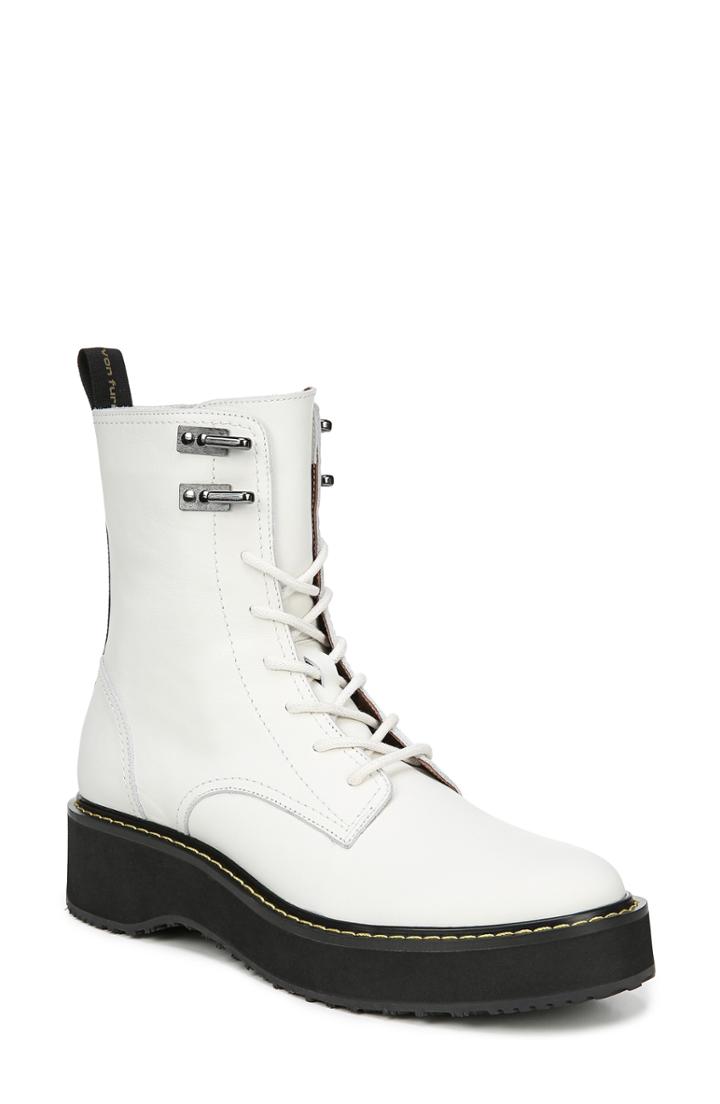 Women's Diane Von Furstenberg In Charge Boot .5 M - White