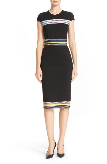 Women's Diane Von Furstenberg Hadlie Sheath Dress - Black