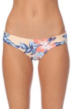 Women's Rip Curl Mia Flores Reversible Hipster Bikini Bottoms - Coral