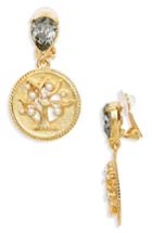 Women's Oscar De La Renta Tree Charm Drop Earrings