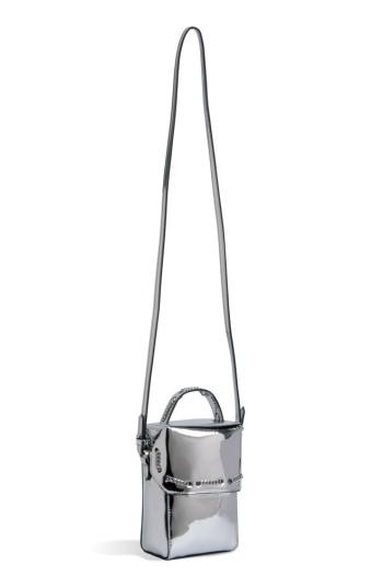 Kendall + Kylie Ally Top Handle Crossbody Bag - Metallic