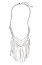 Women's Lula Crystal & Fringe Necklace
