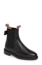 Women's Thom Browne Brogue Chelsea Boot Us / 39eu - Black