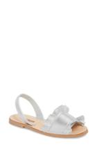 Women's Solillas Frilled Flat Sandal