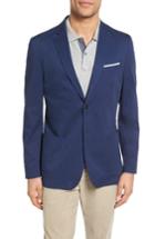 Men's Todd Snyder White Label Mayfair Trim Fit Stretch Cotton Blazer R - Blue