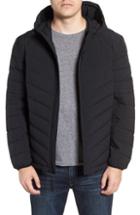 Men's Marc New York Delavan Down Hooded Jacket, Size - Black