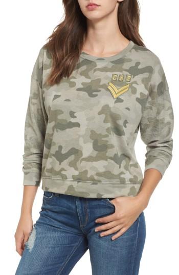 Women's Rails Kelli Camo Print Sweatshirt