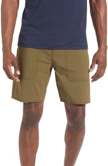 Men's Brixton Prospect Service Shorts - Green