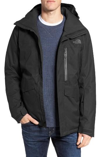 Men's The North Face Gatekeeper Waterproof Jacket - Black