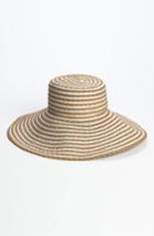 Women's Eric Javits 'gg Dame Ii' Packable Sun Hat - Beige