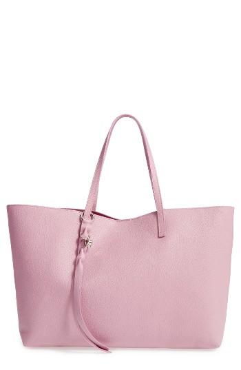 Alexander Mcqueen Small Skull Open Shopper - Pink