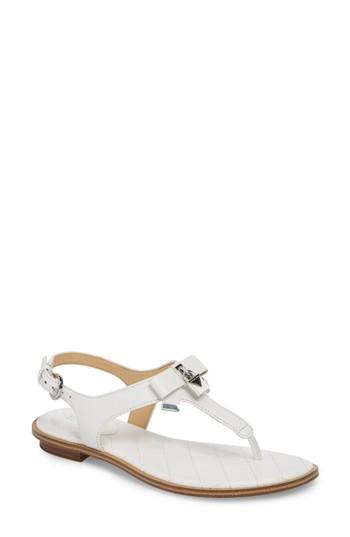 Women's Michael Michael Kors Alice Sandal M - White