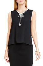 Women's Vince Camuto Tie Neck Sleeveless Blouse