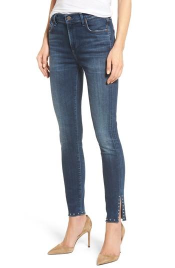 Women's Citizens Of Humanity Rocket Split Hem Ankle Skinny Jeans