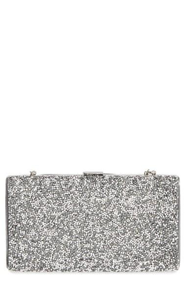 Glint Crystal Minaudiere - Metallic