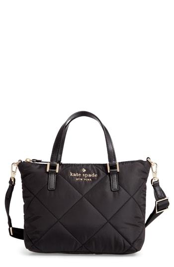 Kate Spade New York Watson Lane - Quilted Lucie Crossbody Bag - Black