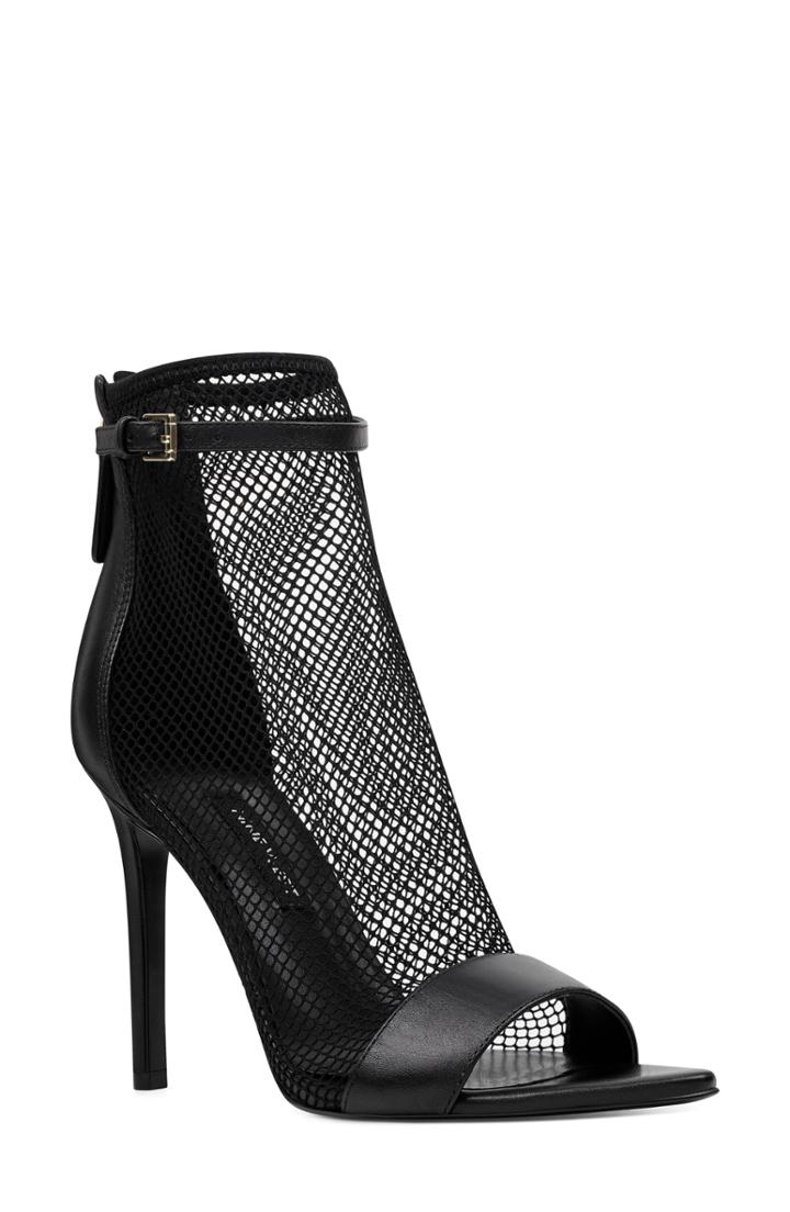 Women's Nine West Gotbank Mesh Bootie M - Black