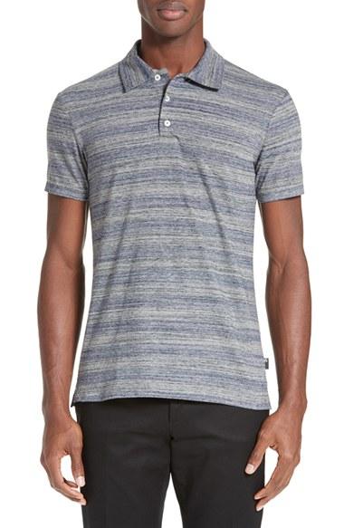 Men's Ps Paul Smith Stripe Polo - Blue