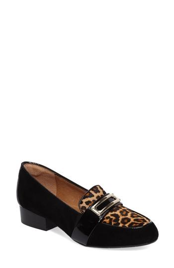 Women's Sofft Brandis Genuine Calf Hair Loafer .5 M - Black