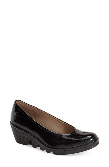 Women's Fly London Mid Wedge Pump -8.5us / 39eu - Black