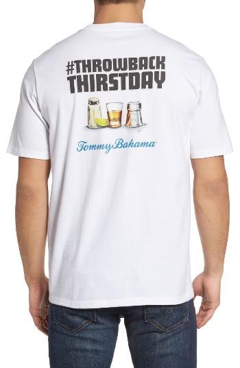 Men's Tommy Bahama Throwback Thirstday Original Fit T-shirt - White