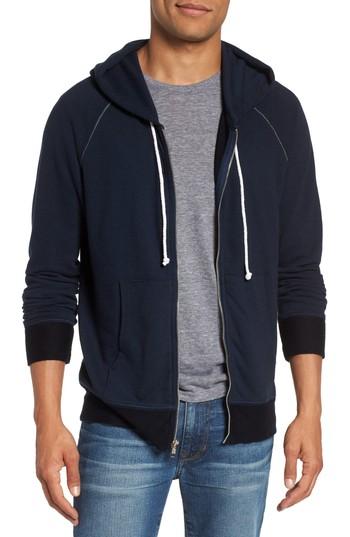 Men's M.singer Slim Fit Zip Hoodie - Blue