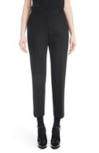 Women's Dries Van Noten Slim Stretch Crop Pants Us / 36 Fr - Black