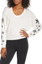 Women's Free People Melrose Star Graphic Top - White