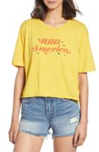 Women's Pst By Project Social T Hbd American Tee - Yellow