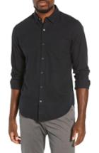 Men's Bonobos Slim Fit Brushed Twill Sport Shirt R - Black