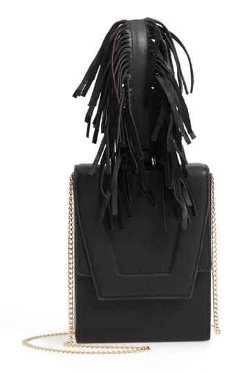 Danielle Nicole Alivia Leather Clutch - Black