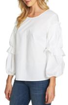 Women's Cece Balloon Sleeve Blouse - White