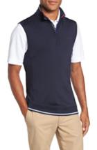 Men's Ted Baker London Lag Quarter Zip Vest (s) - Blue