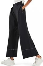 Women's Topshop Stitched Wide Leg Trousers