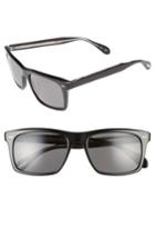 Men's Oliver Peoples Brodsky 55mm Polarized Sunglasses - Black