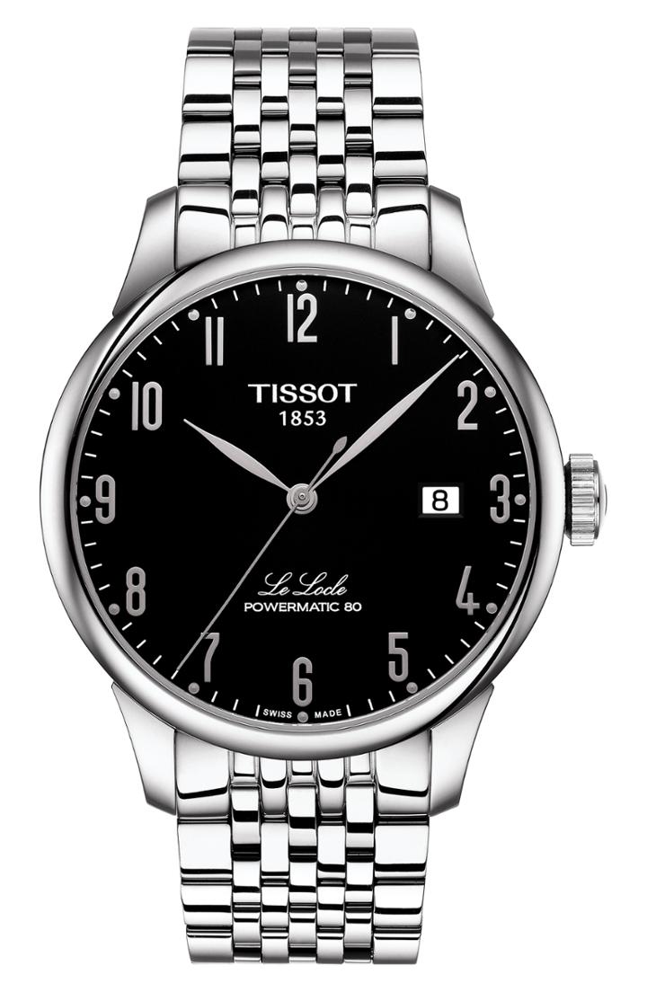 Women's Tissot Le Locle Powermatic 80 Automatic Bracelet Watch, 39mm