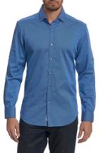 Men's Robert Graham Terrance Tailored Fit Sport Shirt - Blue