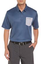 Men's Travis Mathew Wycoff Pique Polo, Size - Blue