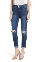 Women's L'agence Rachel Ripped Crop Slim Fit Jeans