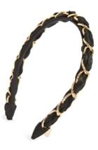 Tasha Woven Link Headband, Size - Grey