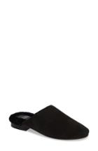 Women's Eileen Fisher Gwen Iii Genuine Shearling Mule M - Black