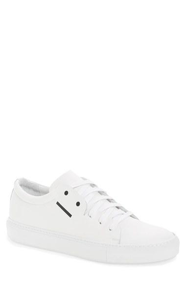 Men's Acne 'adrian Smiley' Sneaker Us / 43eu - White