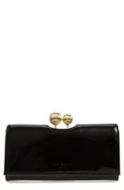 Women's Ted Baker London 'etched Bobble - Kimmiko' Patent Leather Matinee Wallet -