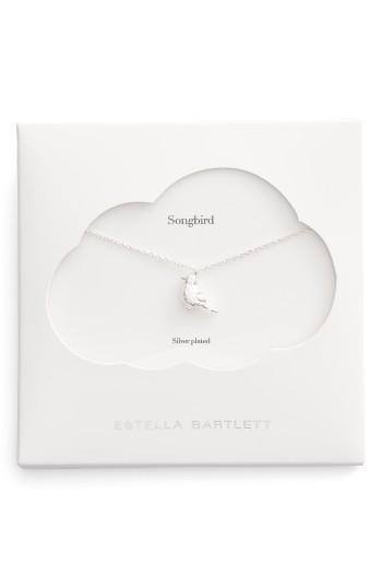 Women's Estella Bartlett Robin Songbird Pendant Necklace