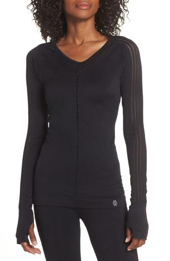 Women's Climawear Yasmine Perforated Long Sleeve Tee