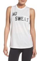 Women's Free People Fp Movement No Sweat Cross Back Tank - White