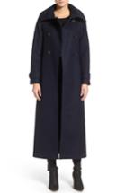 Women's Mackage Double Breasted Military Maxi Coat