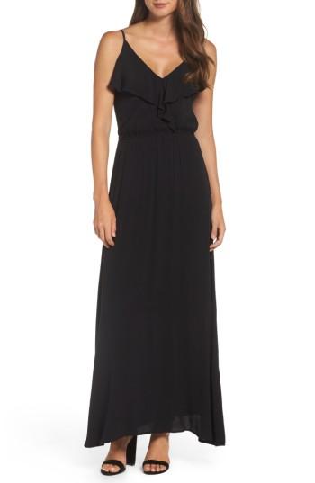 Women's Fraiche By J Blouson Maxi Dress - Black